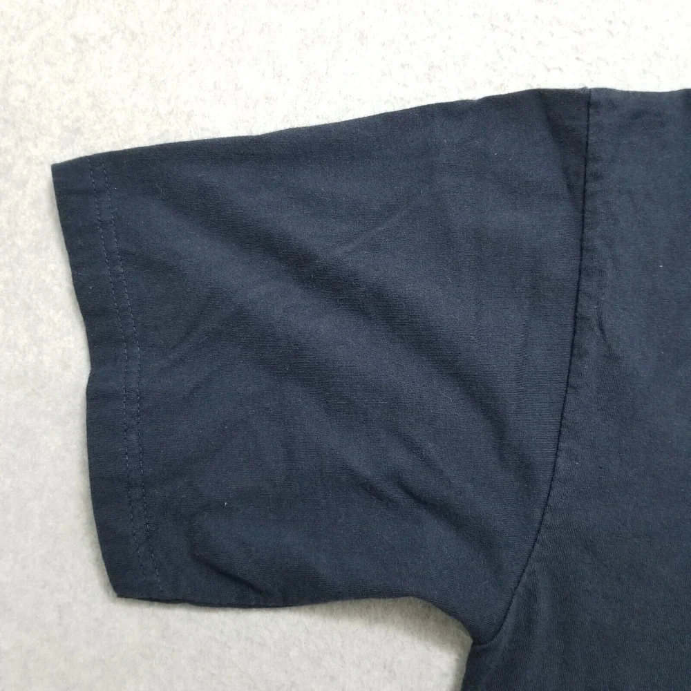 Banana Republic Shirt Mens Large‎ Blue Short Sleeve Crew Neck